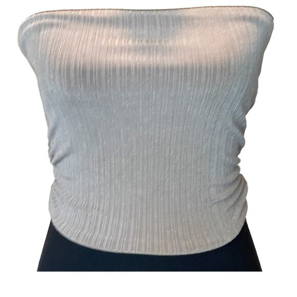 New  ~ NAKED WARDROBE  ~ The Cop Tube Top Size L ~ Bodycon, Layer for Fall - Picture 1 of 4